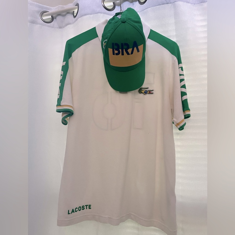 2016 Olympics Lacoste Brazil Polo shirt